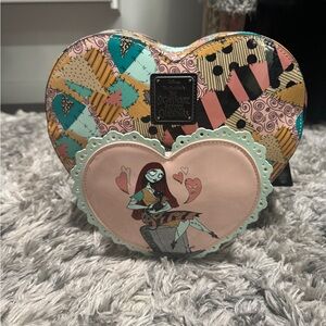 Loungefly Sally Patchwork heart backpack